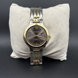 Calvin Hill Womens Two Tone Silver Gold Quartz Watch Grey Dial - Needs Battery